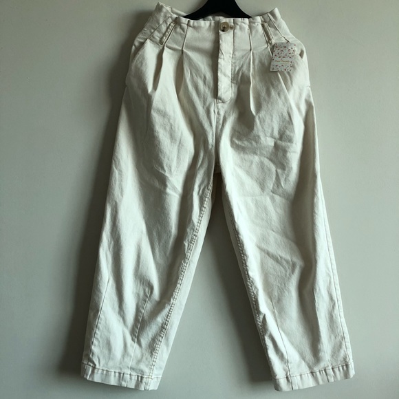 Free People Pleated Carrot Pants - Picture 2 of 10